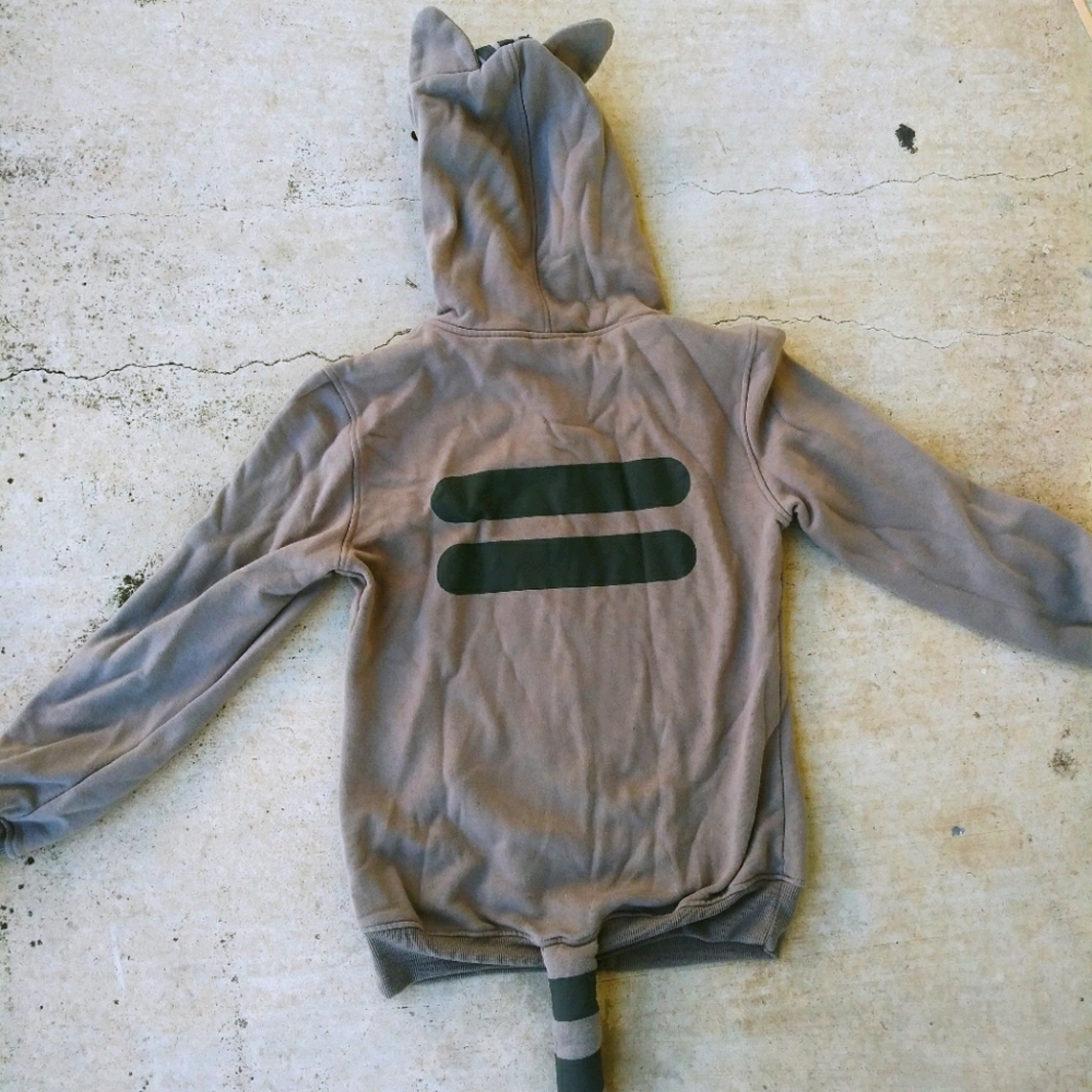Cat hoodie jacket